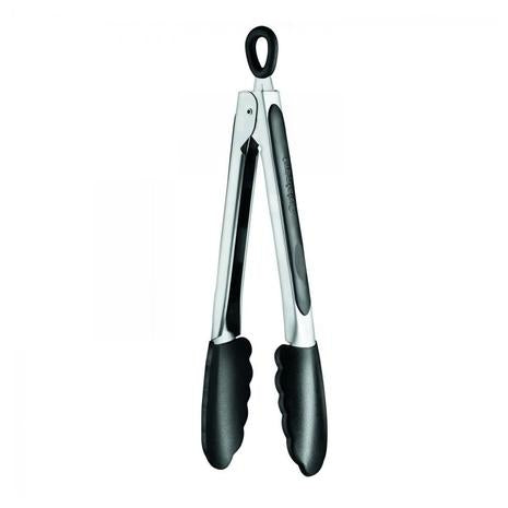 9" Cuisinart Stainless Steel Silicone-Tipped Kitchen Tongs