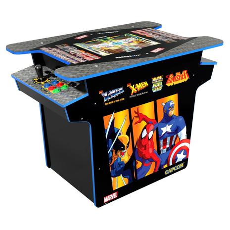 Marvel Vs. Capcom Head-To-Head Gaming Table With Lit Deck