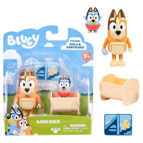 2-Pack Bluey Baby Race