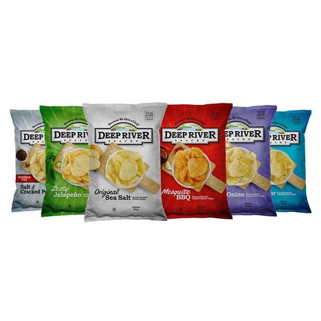 Save Big On 24 Bags Of Deep River Kettle Cooked Potato Chips