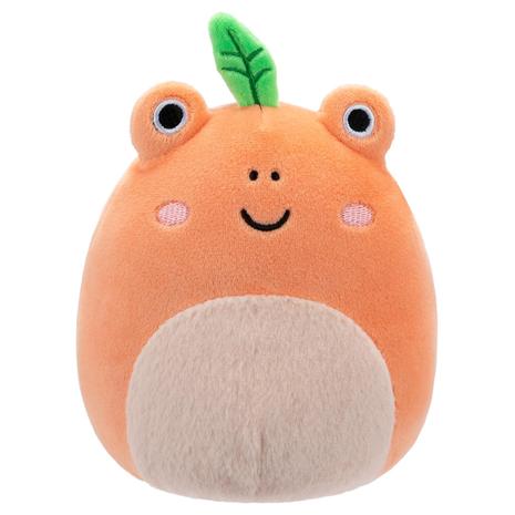 Squishmallows Fatima Peach Frog With Fuzzy Belly