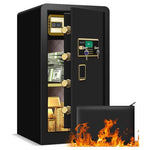 5-Pack 5.0 Cu ft Anti-Theft Fire Proof Safe w/ Lock Box