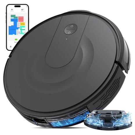 Robot Vacuum & Mop Combo w/ LiDAR Navigation