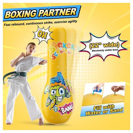 Kids Inflatable Punching Bag