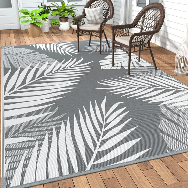 GENIMO Waterproof Patio Rug 5' x 8'