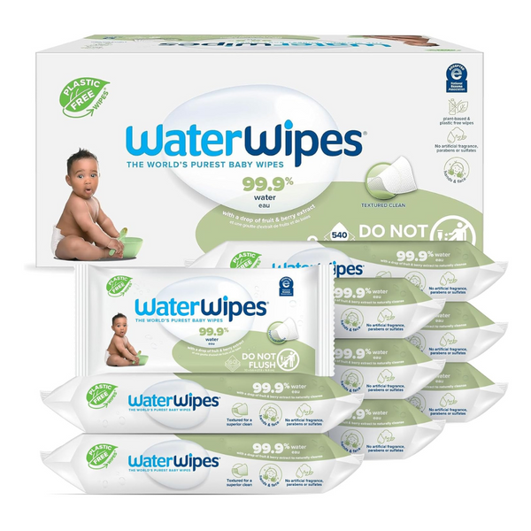 540 Unscented & Hypoallergenic for Sensitive Skin WaterWipes