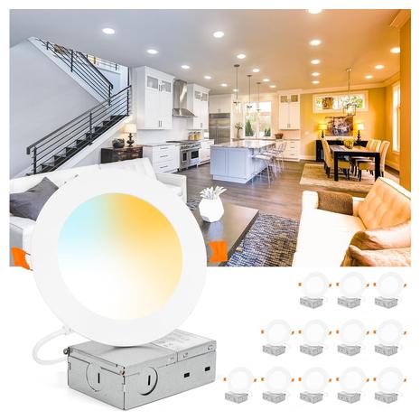 12 LED Recessed Lighting Fixtures