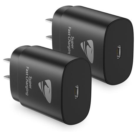 2-Pack 25W USB-C Super Fast Charging Block