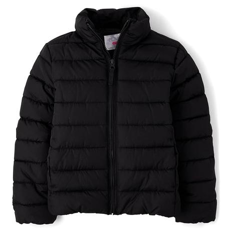 The Children's Place Girls' Medium Weight Wind & Water-Resistant Puffer Jacket