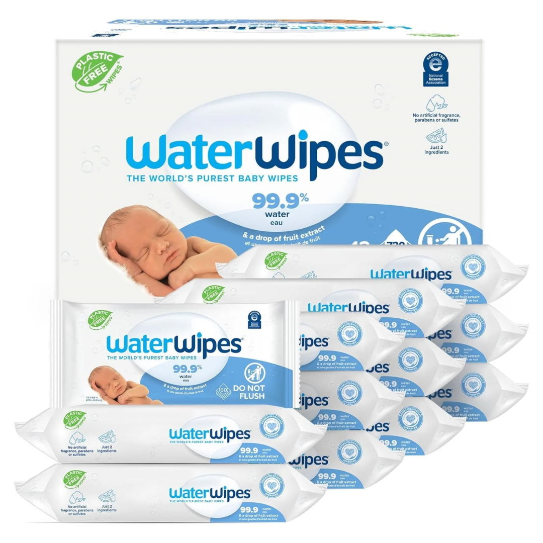 1,080 Water Based Wipes
