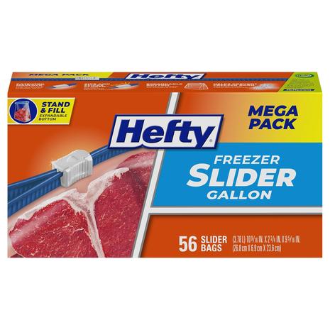 56 Hefty Freezer Gallon Storage Bags