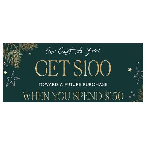 Get $100 When You Spend $150 At Free People