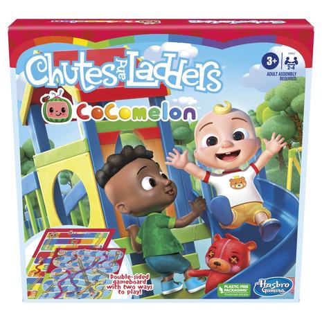 Hasbro Gaming Chutes & Ladders CoComelon Edition