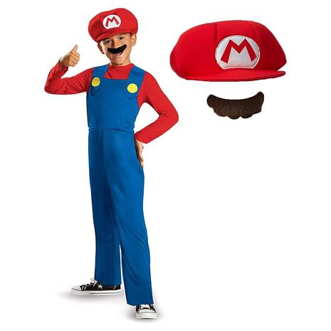 Nintendo Officially Licensed Boy's Super Mario Brothers Costume