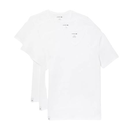 3-Pack Lacoste Cotton V-Neck T-Shirts