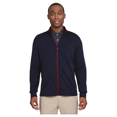 Chaps Golf Men's Performance Fleece Full-Zip Jacket (4 Colors)