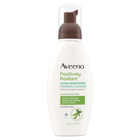 Aveeno Clear Complexion Foaming Oil-Free Facial Cleanser (6oz)