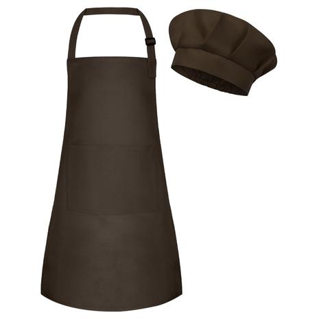 Kids Chef Apron & Hat Set