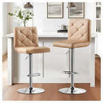 2 Adjustable Swivel Barstools