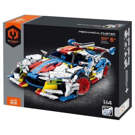 1,093-Piece Supercar Engineering Building Kit