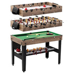 MD Sports 48″ 3-In-1  Air Hockey, Billiards & Foosball Game Table