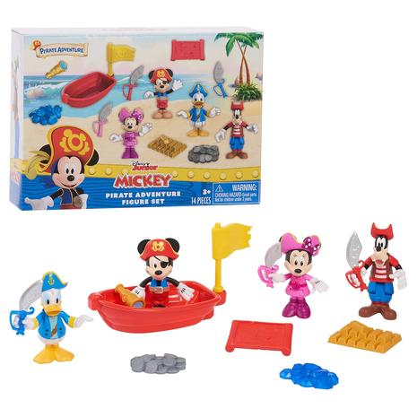 Mickey Mouse Pirate Adventure Figure Set