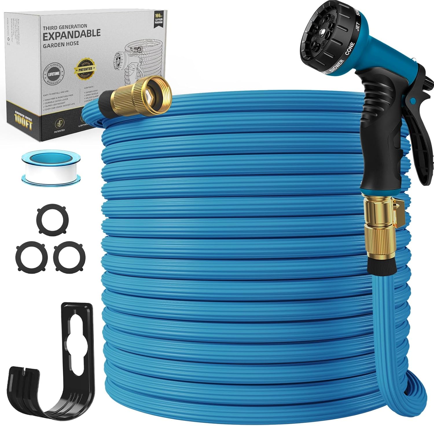 100 Foot Expandable Garden Hose