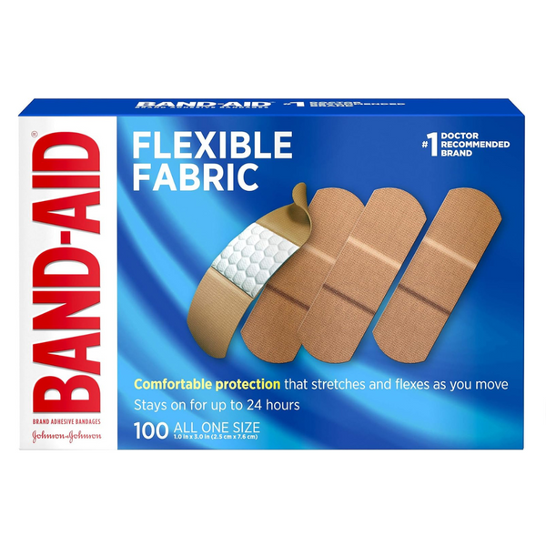 100 Band-Aid Adhesive Bandages