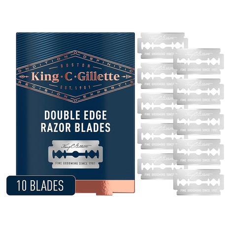 10 Double Edge Safety Razor Blades