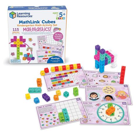 MathLink Cubes Mathtastics Activity Set