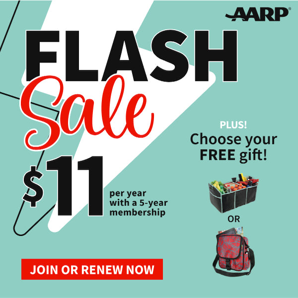 AARP 5-Year Membership For ONLY $11 A Year!