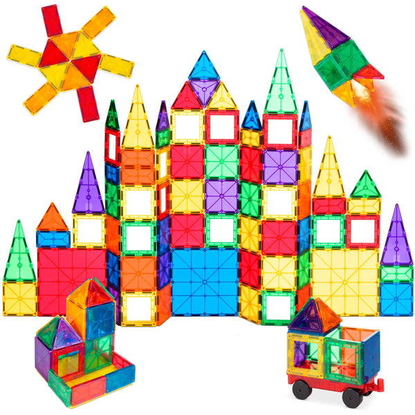 110-Piece Tile Building Blocks Set