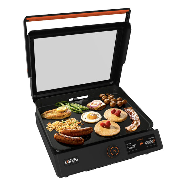 Blackstone E-Series 17" Electric Tabletop Griddle With Hood