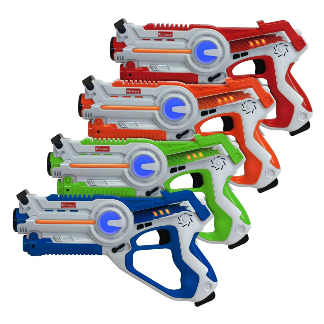 4 Laser Tag Guns
