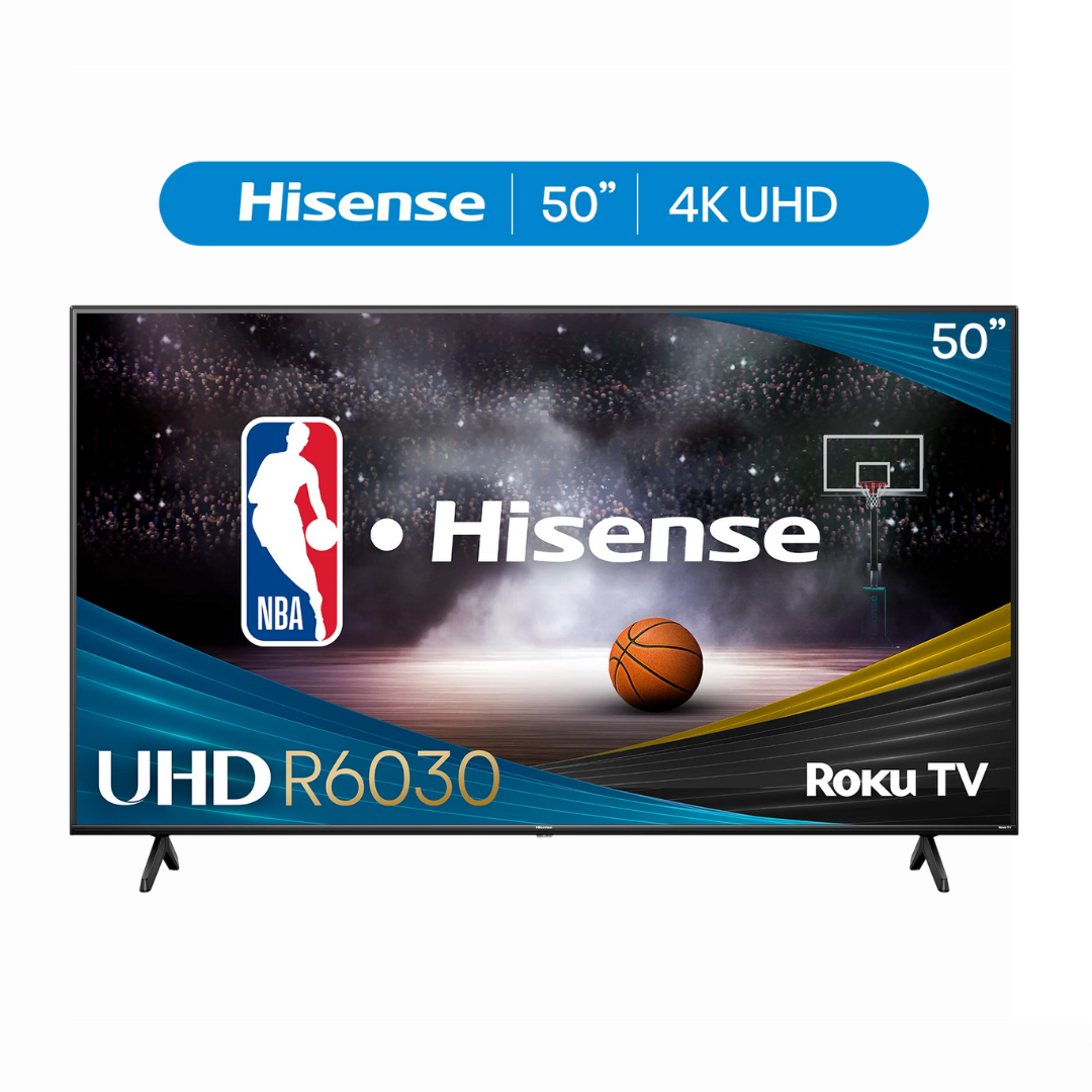 Hisense 50″ Class R6 Series 4K UHD Roku Smart TV