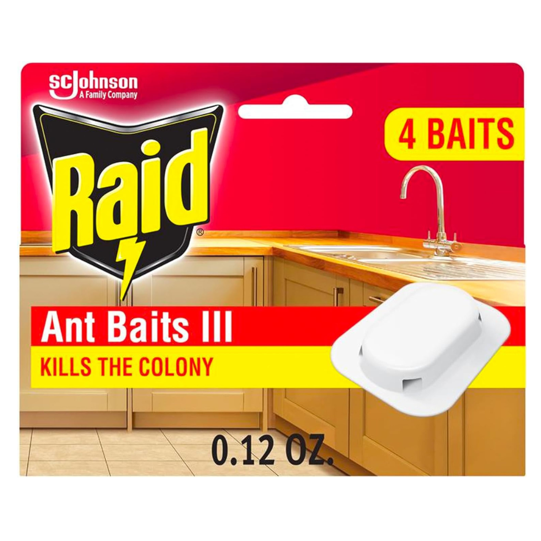 4-Pack Raid Ant Baits