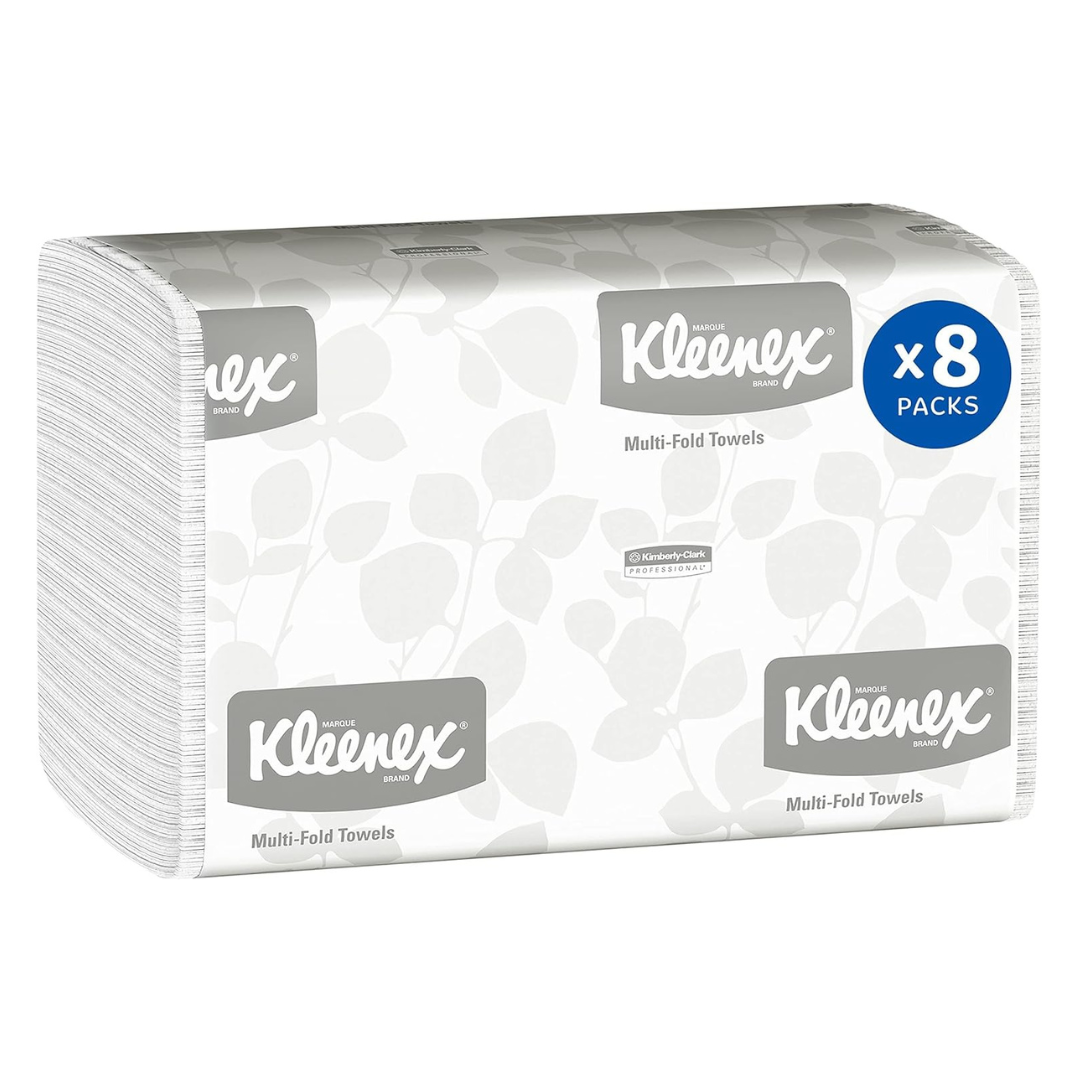 1,200 Sheet Case Of Kleenex Multifold Hand Paper Towels