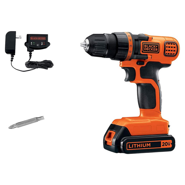 Black+Decker 20V MAX Cordless Drill and Driver