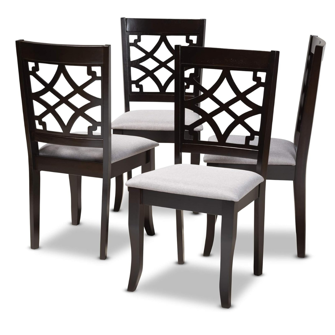 4 Baxton Studio Dining Chairs