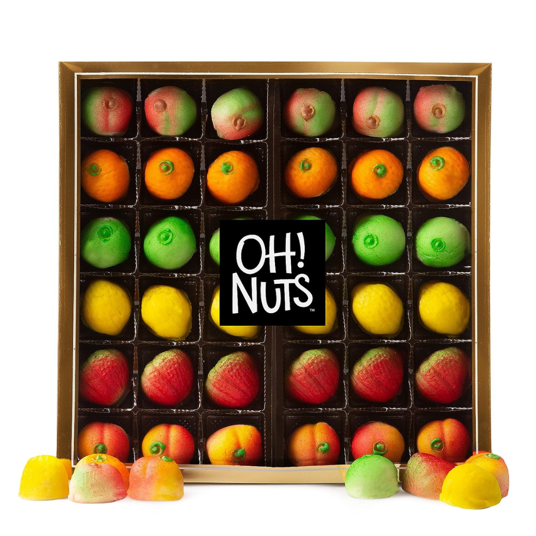36 Oh Nuts Premium Marzipan Candy Fruits