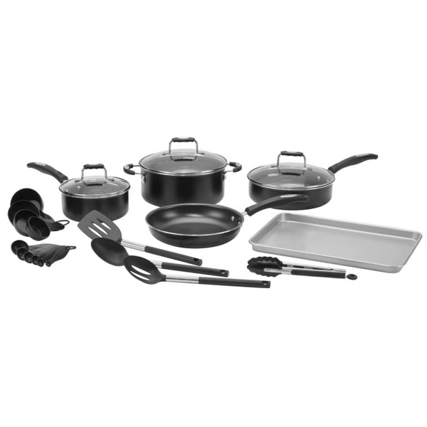 Juego de utensilios de cocina antiadherentes Cuisinart Complete Chef de 22 piezas