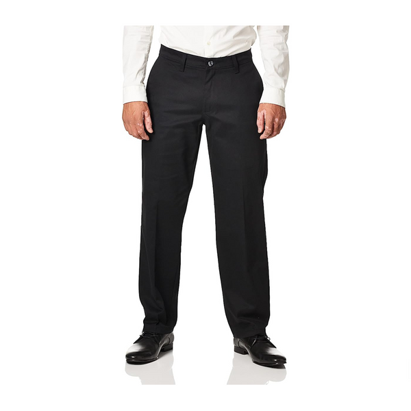 LEE Men's Total Freedom Stretch Relaxed Fit Flat Front Pants