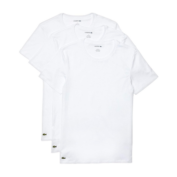 3 Camisetas Lacoste De Jersey De Algodón Slim Fit Para Hombre