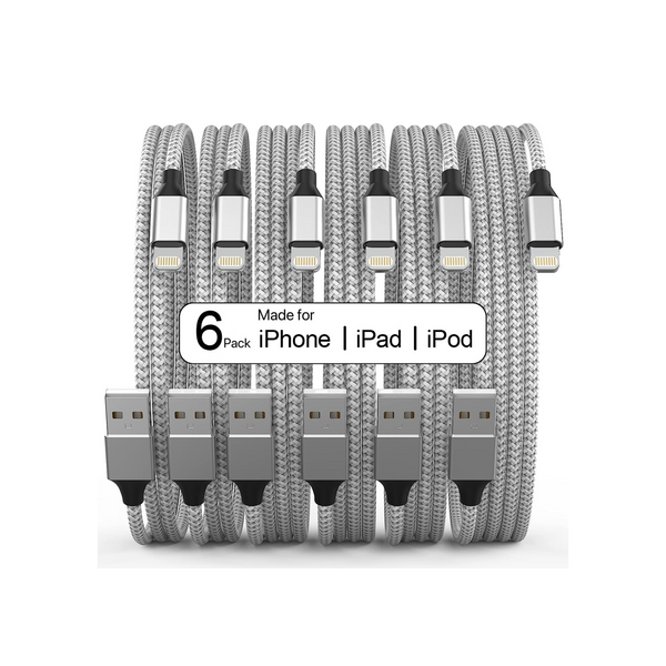 6 Fast Charging Lightning Cables