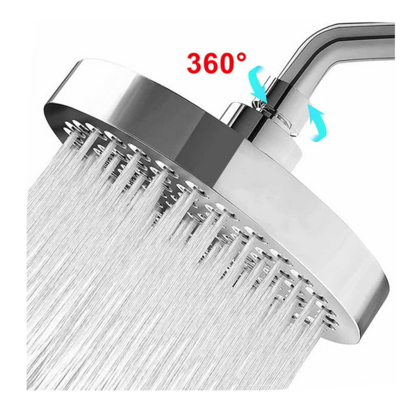 6" High Pressure Shower Head