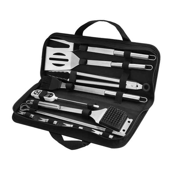 15 Piece BBQ Grill Accessories Set