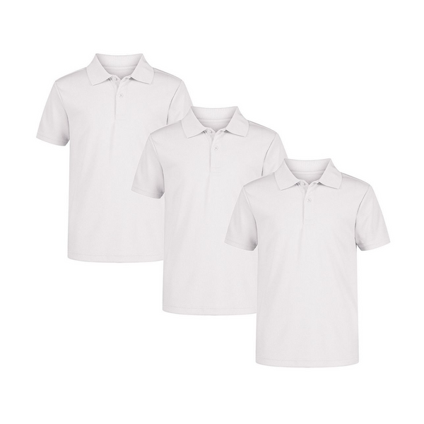 3 polos de rendimiento para niños IZOD (3 colores)