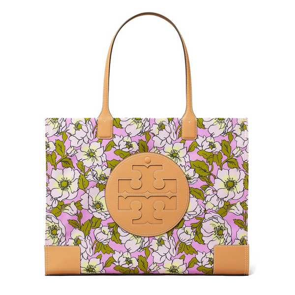 Tory Burch Ella Nylon Floral Small Tote