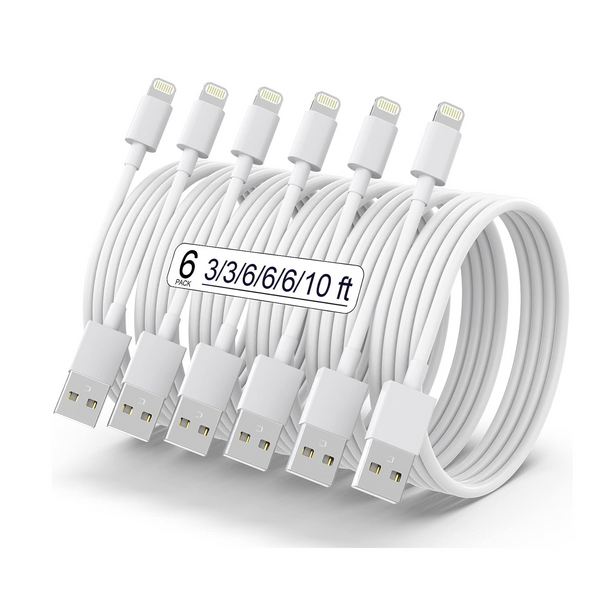 6 Fast Charging Lightning Cables