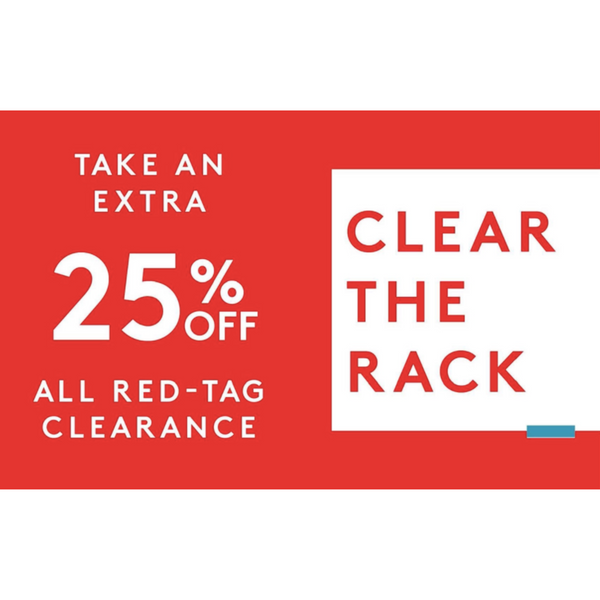 Extra 25% Off Already Discounted Clearance Items From Nordstrom Rack!